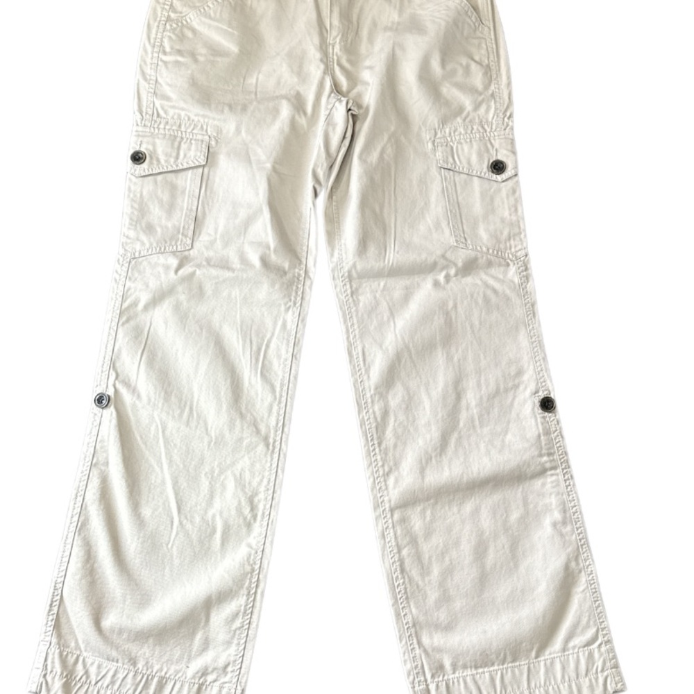 Natural Reflections Stylish Cream Cargo Pants - Picture 3 of 7